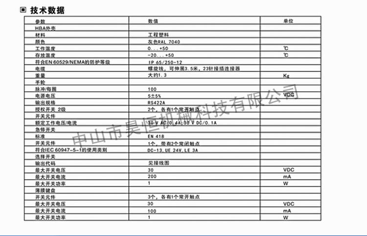 安士能电子手轮(图6)